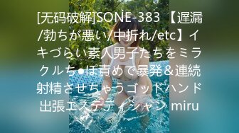 [无码破解]SONE-383 【遅漏/勃ちが悪い/中折れ/etc】イキづらい素人男子たちをミラクルち●ぽ責めで暴発＆連続射精させちゃうゴッドハンド出張エステティシャン miru