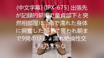 (中文字幕) [IPX-675] 出張先が記録的豪雨で童貞部下と突然相部屋に…雨で濡れた身体に興奮した部下に襲われ朝まで9発のびしょ濡れ絶倫性交 桃乃木かな