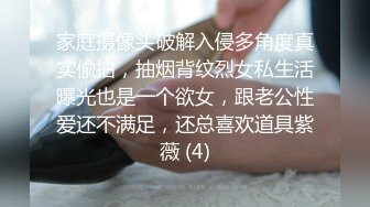 家庭摄像头破解入侵多角度真实偸拍，抽烟背纹烈女私生活曝光也是一个欲女，跟老公性爱还不满足，还总喜欢道具紫薇 (4)