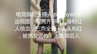 电竞极品主持人gatitayan流出视图，双洞齐开啊》身材让人喷血，三点全露，乳头粉红，被男友调教，大黑屌后入