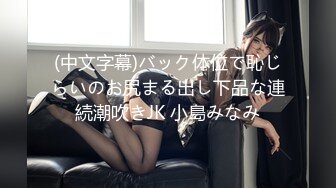 (中文字幕)バック体位で恥じらいのお尻まる出し下品な連続潮吹きJK 小島みなみ