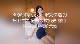 30岁良家小少妇 取完快递 打扫卫生 厨房做饭被扒光 露脸 肤白风骚穴粉尤物