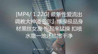 [MP4/ 1.22G] 最新性爱流出调教大神潘多尔』爆操极品身材黑丝女友 抱起来猛操 扣喷水撒一地还给擦干净