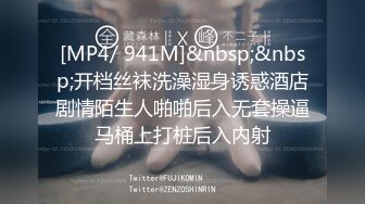 [MP4/ 941M]&nbsp;&nbsp;开档丝袜洗澡湿身诱惑酒店剧情陌生人啪啪后入无套操逼马桶上打桩后入内射